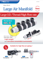 LIGHT WEIGHT, LARGE OD AIR MANIFOLDS FOR LOW OZONE CONCENTRATION ENVIRONMENTS
